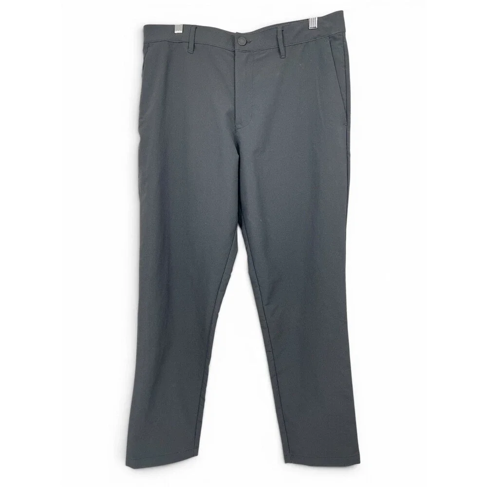 Banana Republic Men's Size 33x30 Chino Pants Slim Core Temp Black